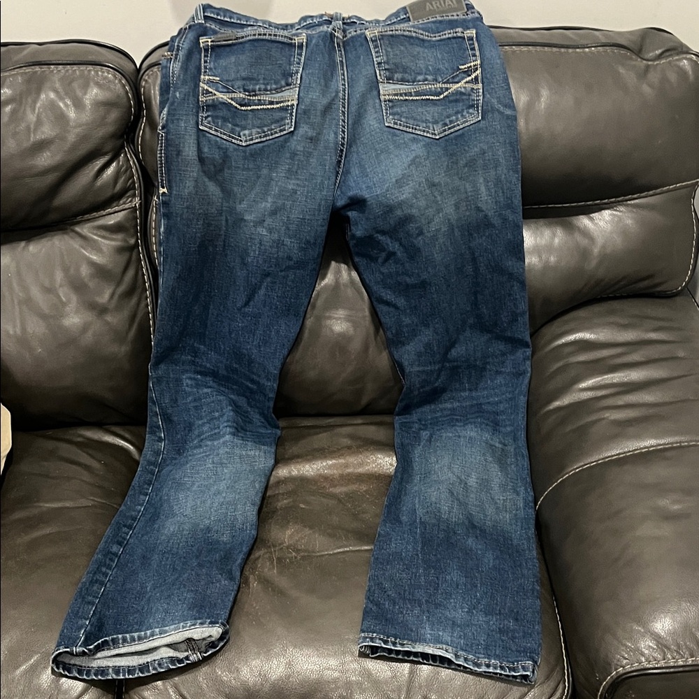 Ariat Men's Dark Blue Bootcut Jeans